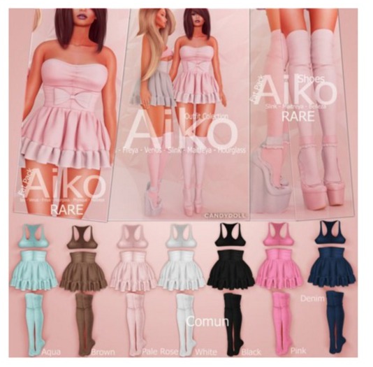 CandyDoll Aiko heels BELLEZA RARE