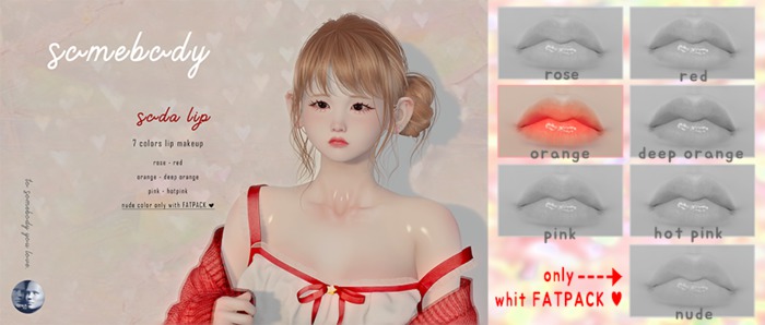 somebody . soda lip _ orange (GENUS)