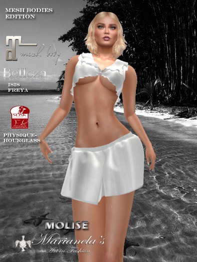 Marianela's MOLISE white OUTFIT