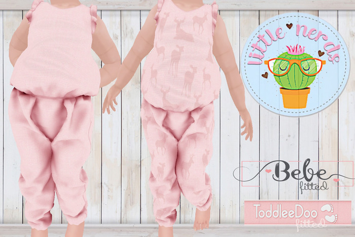 Little Nerds - Ohh Deer - Rompers - TD & BEBE Fitted!