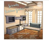 ChiMia:: Serenity Plate Shelf [gacha]