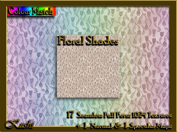 Floral Shades Textures