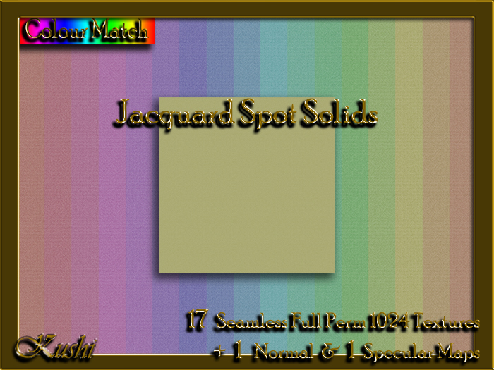 Jacquard Spot Solids Textures