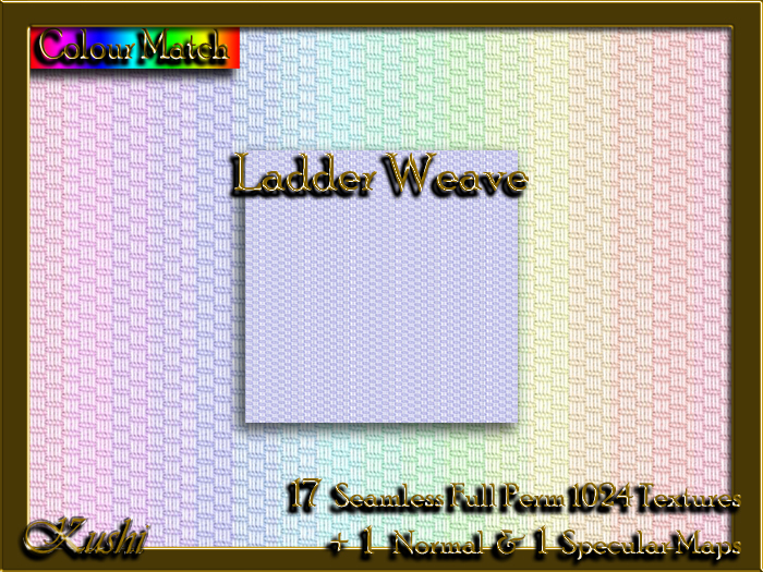 Ladder Weave Textures