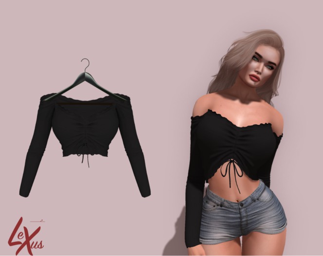 Lexus - amira - top - black