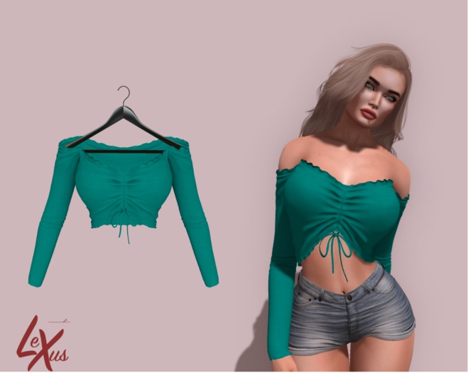 Lexus - amira - top - green