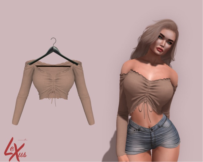 Lexus - amira - top - pastel