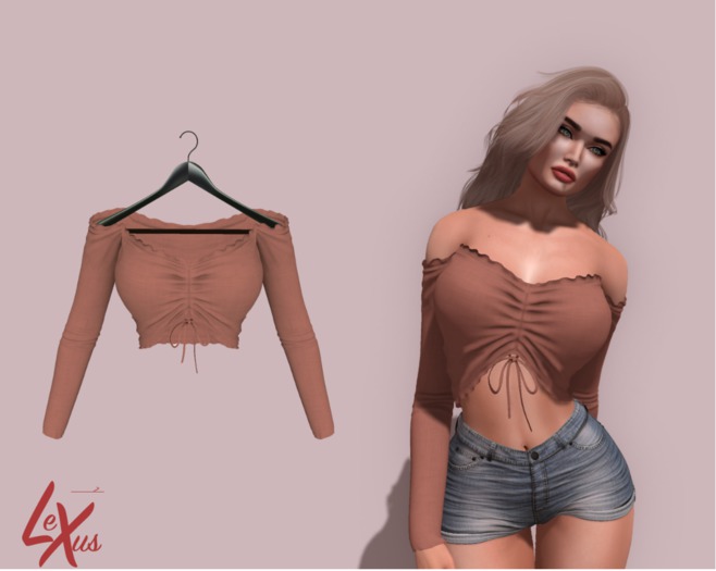 Lexus - Amira - Top- PASTEL PINK
