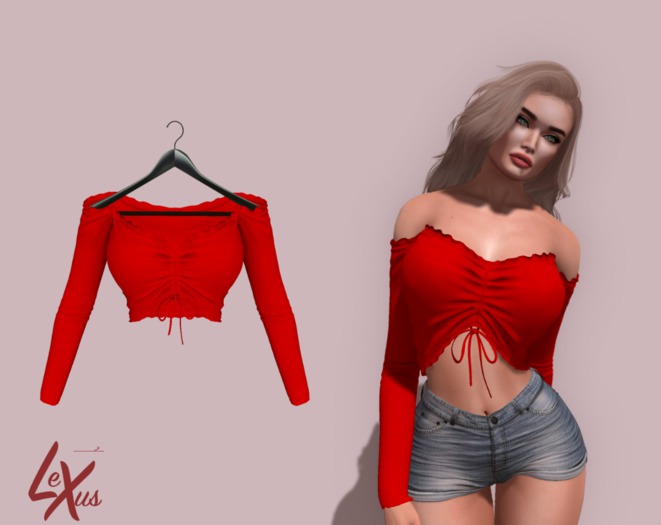 Lexus - amira - top - red