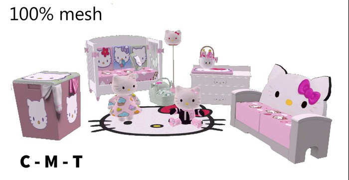 *MG* Bedroom  Hello Kitty style 3