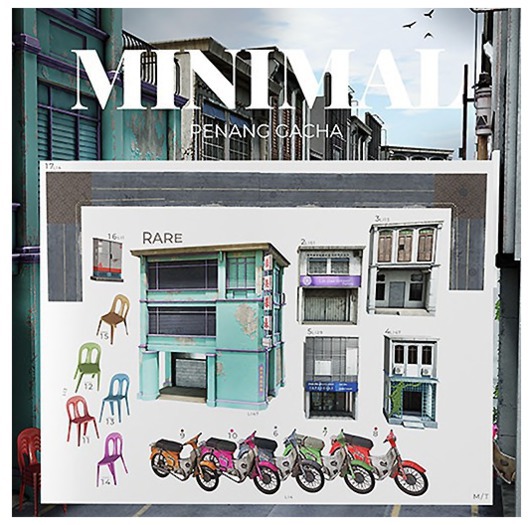 MINIMAL - Penang Bike Pink -10-