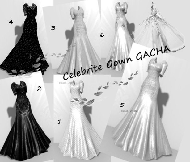 Celebrite Gown GACHA NO.1