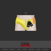 Legal Insanity - Alan briefs yellow/red