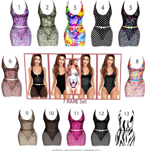 2#Torika Frida Swimsuit Camo