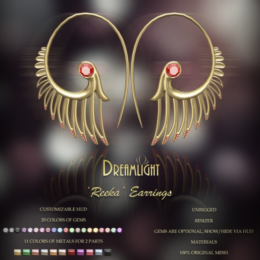 [Dreamlight] "Reeka" Earrings