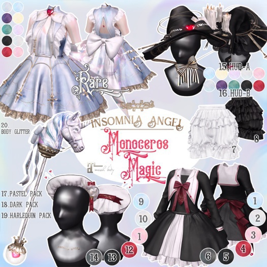 Insomnia Angel . monoceros magic - 12. magica beret