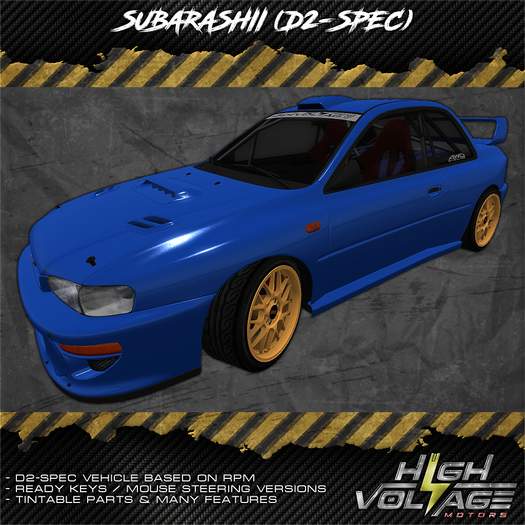 High Voltage Motors - Subarashii (D2-Spec)