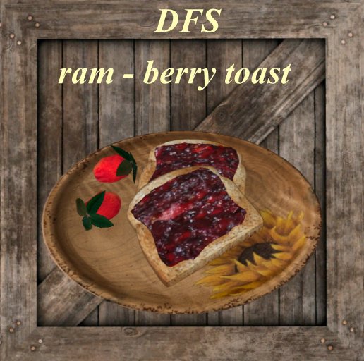 ram - berry toast  DFS  storage vendor crate texture bc