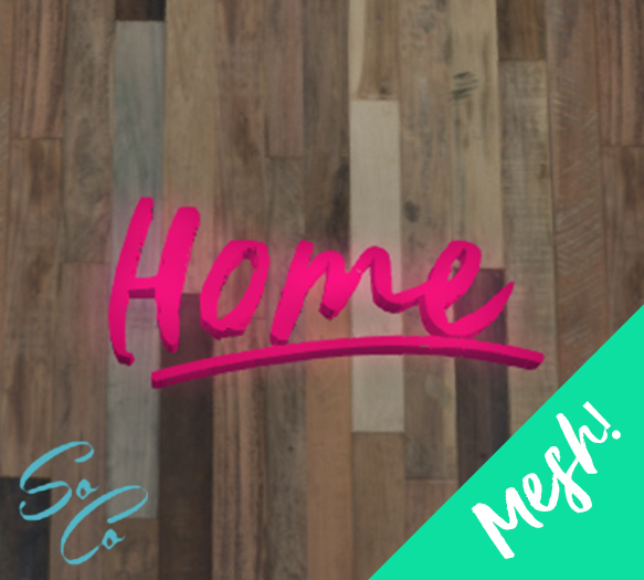 [SoCo] Home Decor Sign