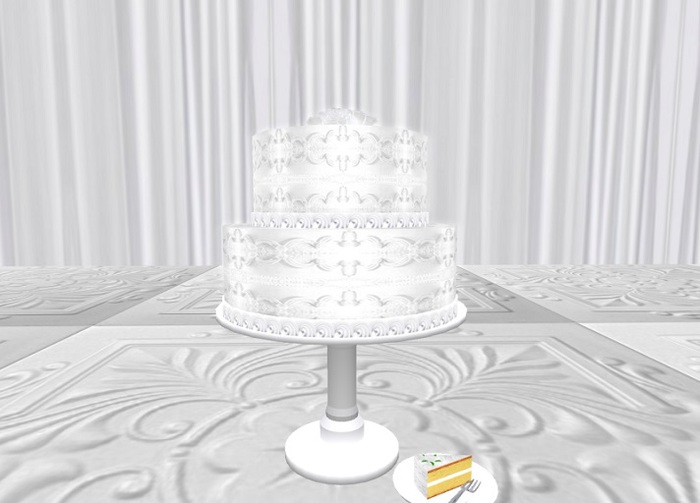 White Wedding Cake