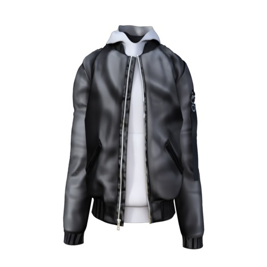 MINIMAL - Bomber Black Jacket