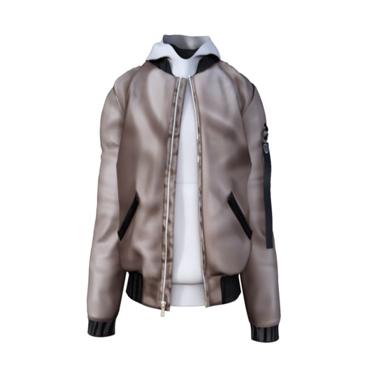 MINIMAL - Bomber Brown Jacket