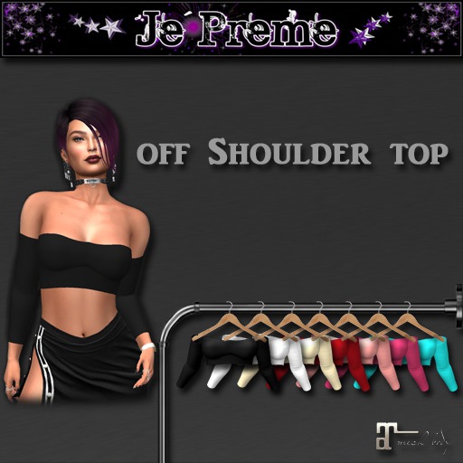 DEMO Je~Preme Off Shoulder Top