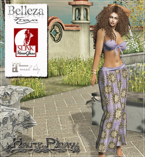 HautePinay [INDIE PURPLE HAZE] Maxi Skirt & Bandeau