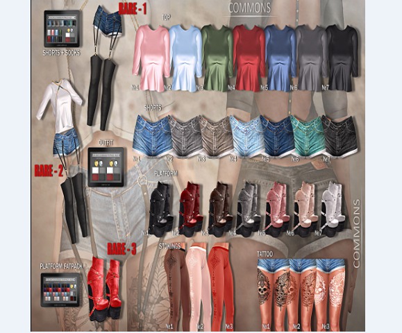 Second Life Marketplace - N-Uno & Nanika // Audrey Platform // N 2 ...