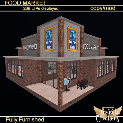 <MC> 2019 Food Market (Unpacker Hud)
