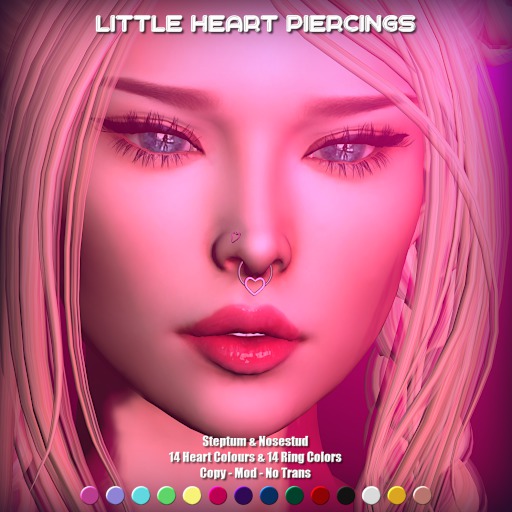 Astara - Little Heart Piercings (Add Me)