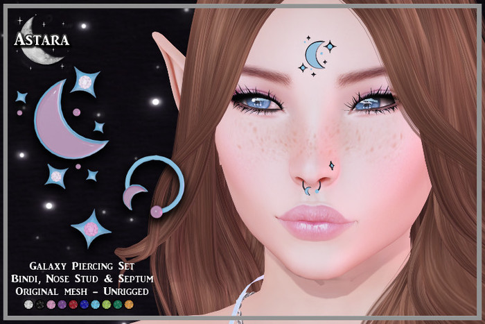 Astara - Galaxy Piercing Set (Add Me)