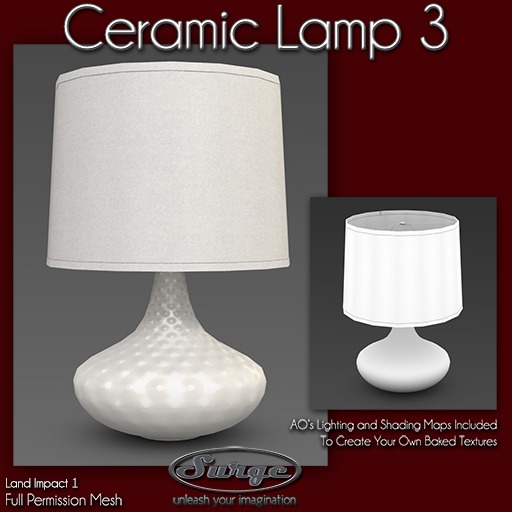 (Surge) Ceramic Lamp 3