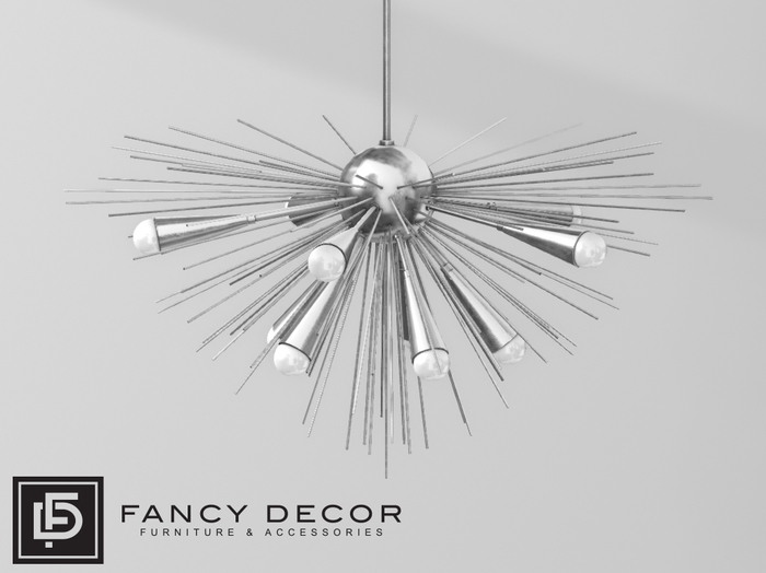 Fancy Decor: Solis Chandelier (silver)