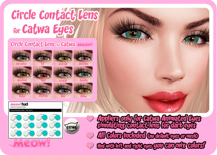 {Meow!} Catwa Circle Contact Lens Applier Box