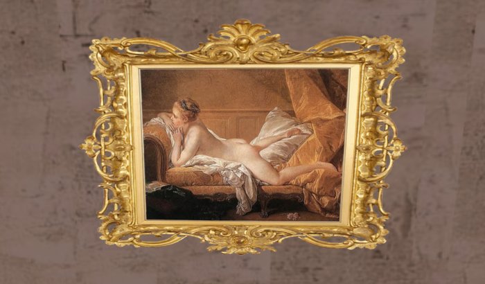 Marie-Louise O'Murphy by Francois Boucher