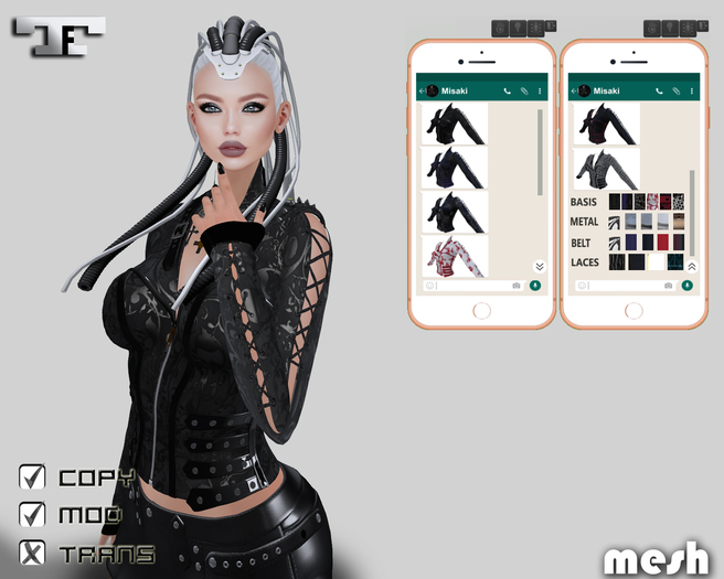 Misaki - Gothic Jacket Slink HG