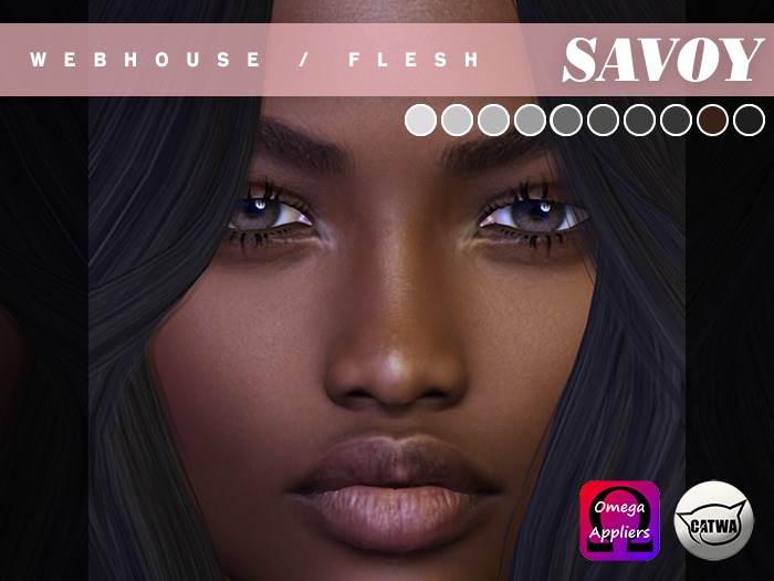 FLESH - Savoy - No.9 - Catwa&Omega (Add Me)