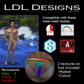 LDL Designs Pride Latex Breifs
