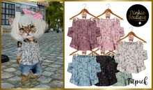 *DB* DINKIES OFF SHOULDER BLOUSE *fatpack*