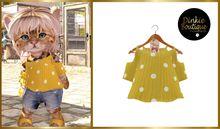 *DB* DINKIES MIA BLOUSE * yellow