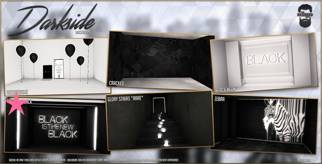 The New Black - Darkside Backdrops - The Bearded Guy