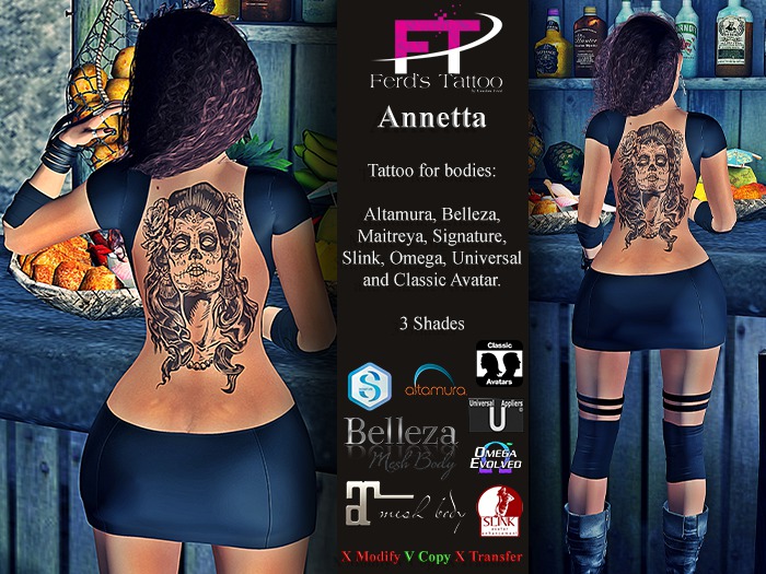Ferd's Tattoo - Annetta