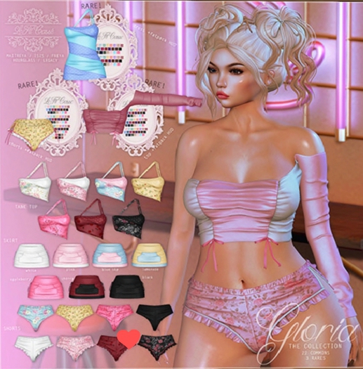 {le fil casse} Gloria Ruffle Shorts Maitreya Red Cherry