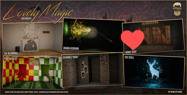 Wand Shop - Lovely Magic - The Bearded Guy