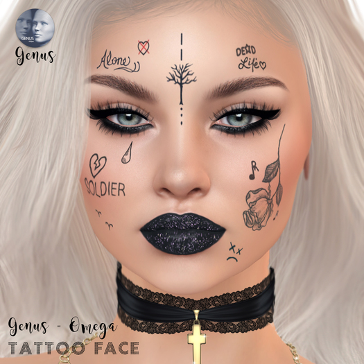 Lempika - ¡PROMO! Tattoo Face GENUS