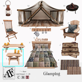 *AF* Glamping 5 - Bedside Table