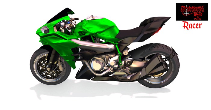 Possessed Racer bike Green/black
