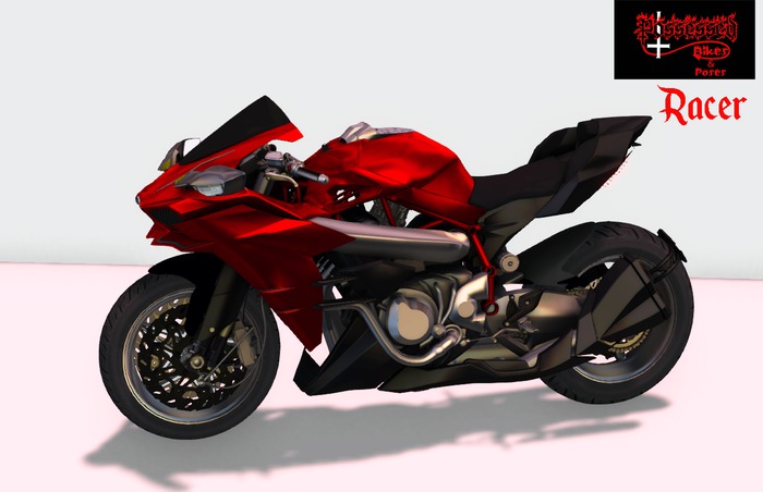 Possessed Racer Bike Red/Black