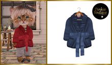 *DB* DINKIES BELTED CARDIGAN* navy